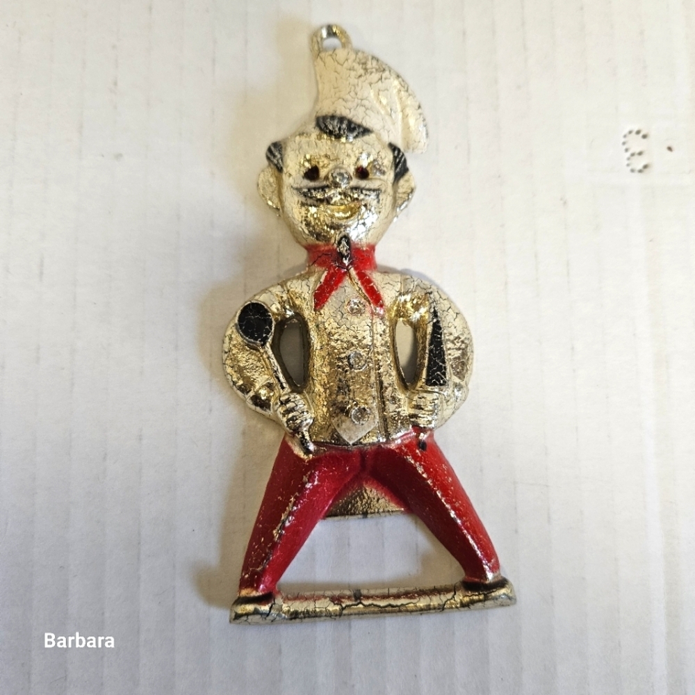 Vintage 50s/60s *Rare Dycixa Inc Chef Bottle Opener